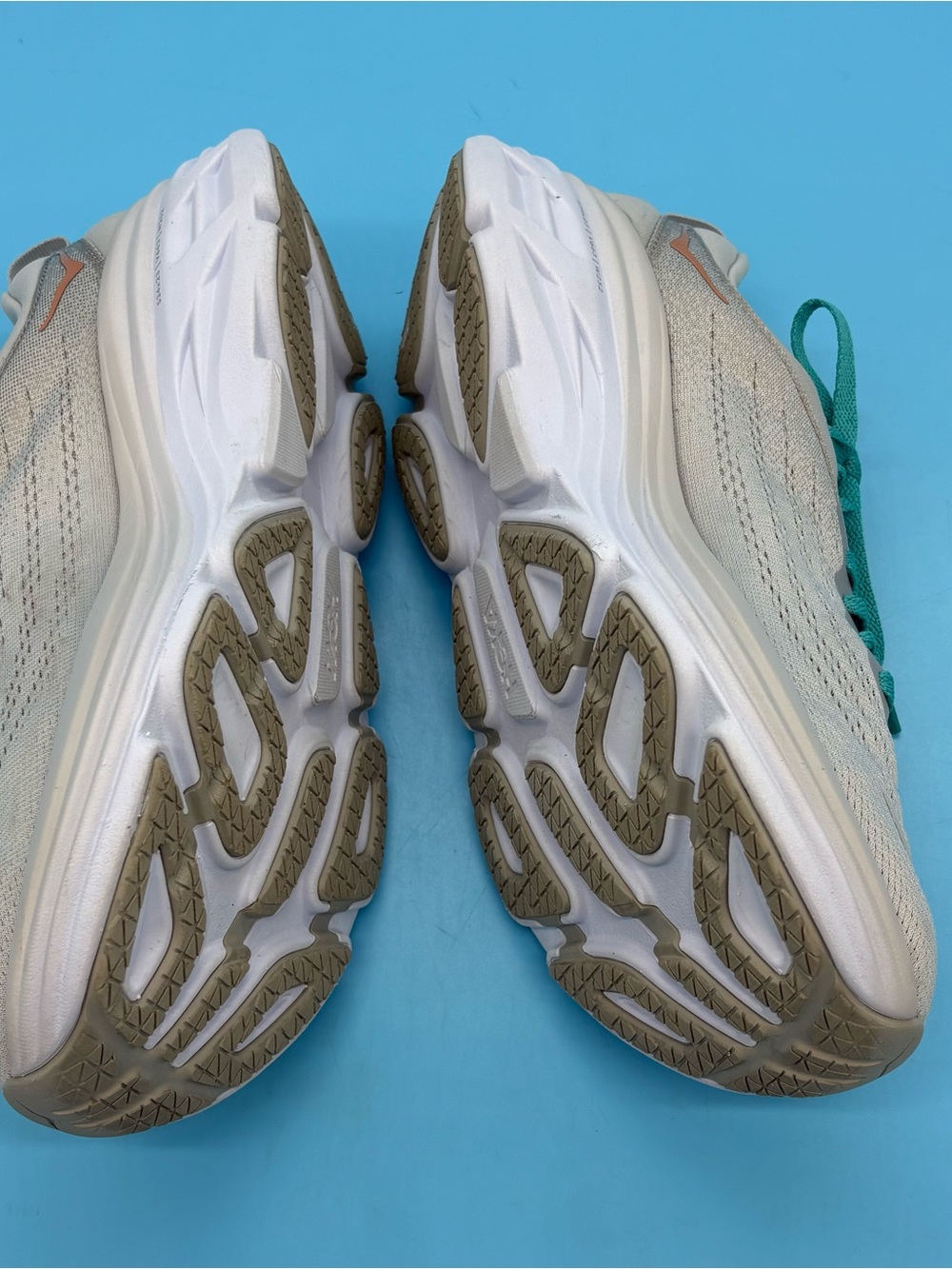HOKA Women's Bondi 8 Running Shoe Grey Blue Size 10D - Picture 5 of 11